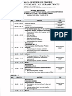 Jadwal RCC