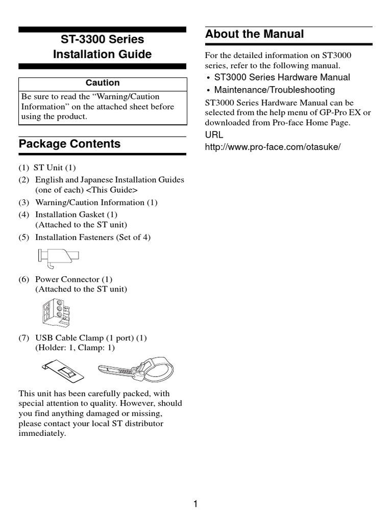 AST3300 Hmi Proface PDF | PDF | Electrical Connector | Electrical ...