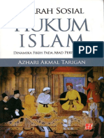 Sejarah Sosial Hukum Islam Dinamika Fikih Pada Abad Pertengahan