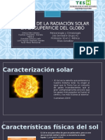 Efectos de La Radiación Solar en La Superficie