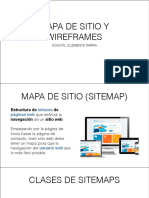 Sitemap Wireframes