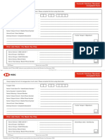 Formulir Keluhan Nasabah Complaint Form PDF