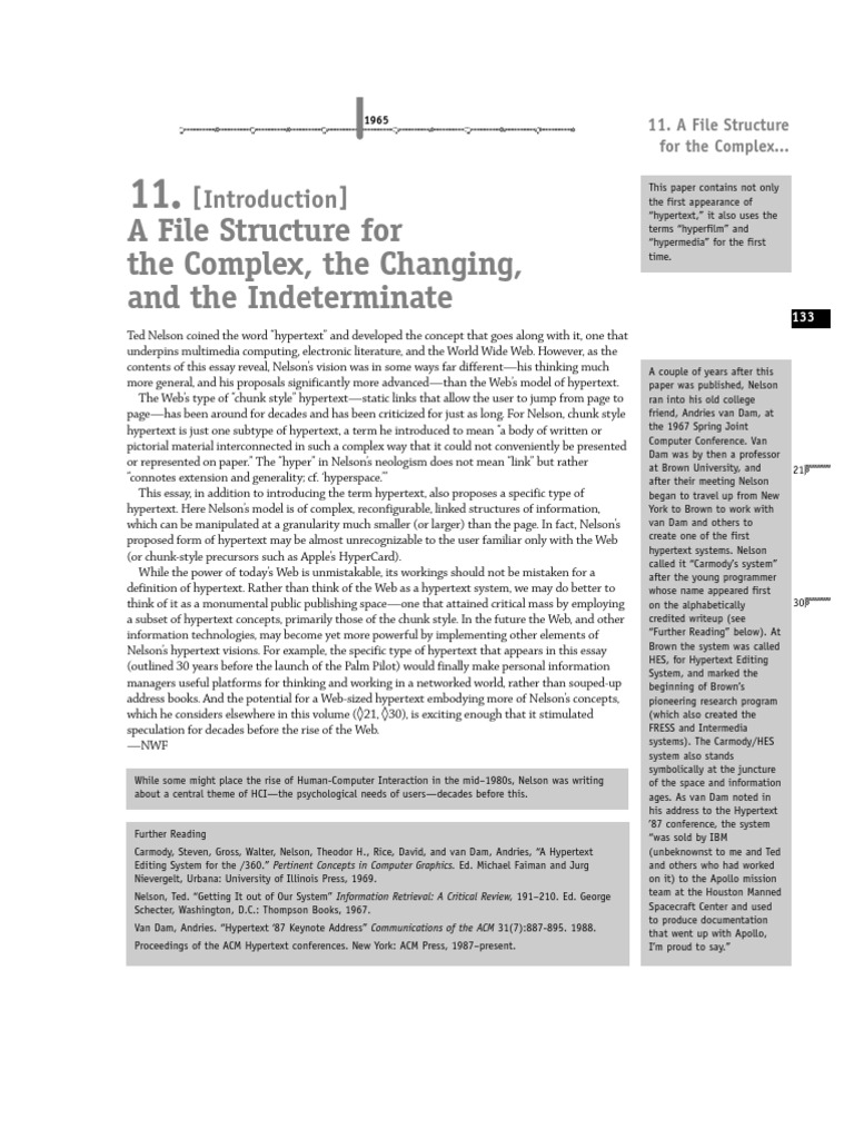 Evolutionary File Structures Explained | PDF | Hypertext | World Wide Web