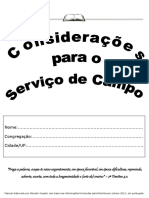 Considerações Servico de Campo PDF