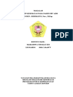 Makalah Kep. HIV AIDS Lingkup Kesehatan Pada Pasien HIV AIDS Leonardo