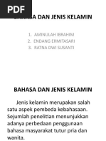 Download Bahasa Dan Jenis Kelamin by Iwan Setya SN45407936 doc pdf
