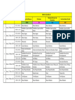 Jadwal Ujian Sekolah Tulis