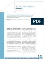 A Direct Composite Resin Stratification Technique For Restoration PDF