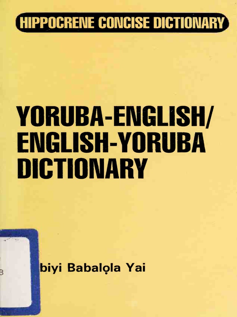 Yorùbá English