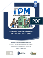 Sistema de Mantenimiento Productivo Total PDF