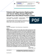 Patients With Hypertensive Nephropathy and Chronic Kidney Disease Might Not Benefit From Strict Blood Pressure Control PDF