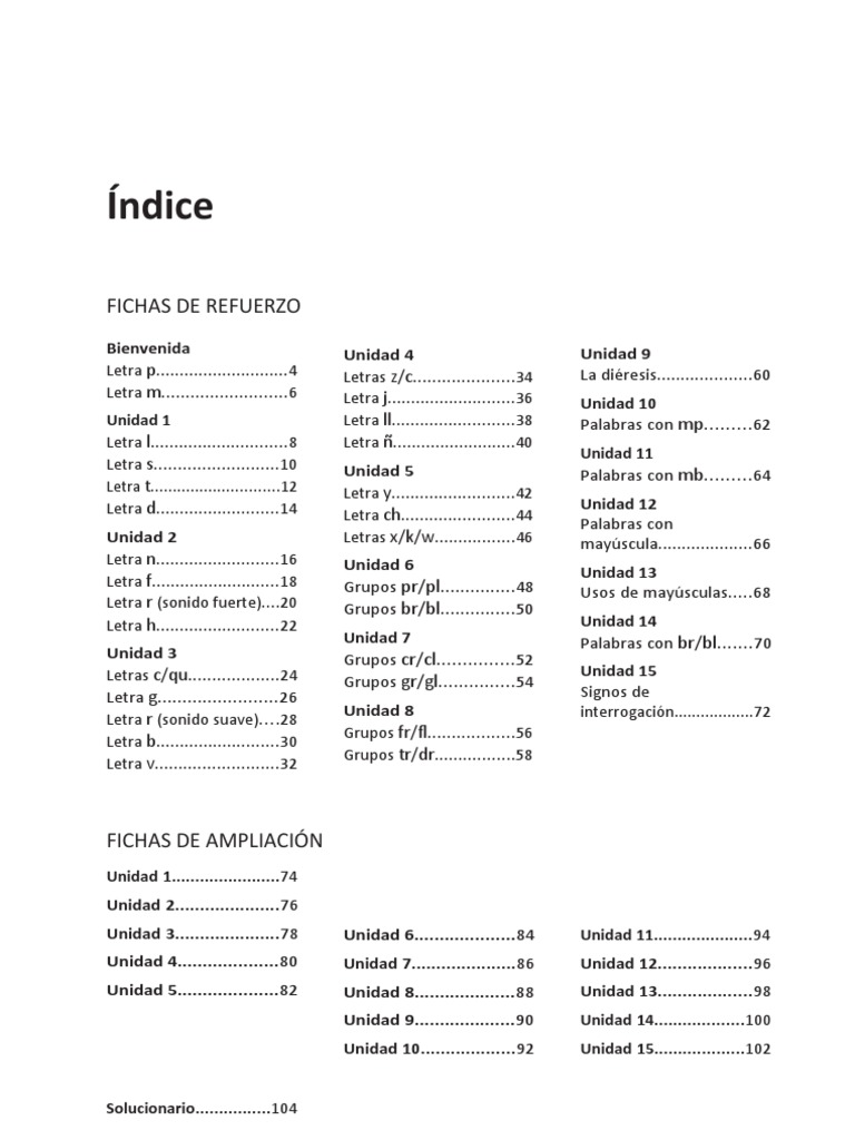 Refuerzo y Ampliación Lenguaje 1º | PDF