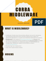 CORBA Middleware: Enabling Distributed Communication