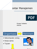 Dasar Dasar Manajemen 1