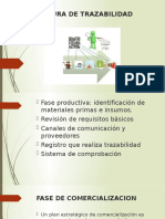 ESTRUCTURA DE TRAZABILIDAD