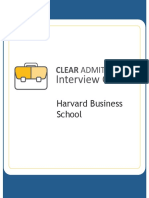 Harvard Interview Guide Clear Admit 2015