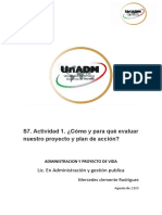 S7.actividad 1.¿cómo y para Qué Evaluar Nuestro Proyecto y Plan de Acción