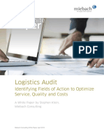 Optimize Logistics Through Audit