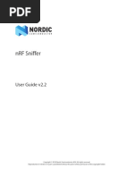 NRF Sniffer UG v2.2 PDF