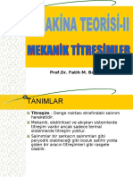 5 Mekani̇k Ti̇treşi̇mler