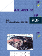 simbol dan label B3