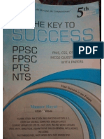 PPSC, FPSC, PTS, Nts Etc The Key To Success 5th Edition Updated by Waqas Nawaz PDF