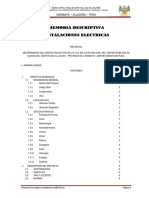 1.2 - Memoria Descriptiva Instalaciones Electricas Aulas Chia - Junio 2018 PDF