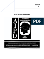 US Army Electronics Course - Electronic Principles OD1647 PDF