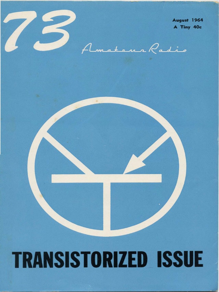 08 August 1964 PDF | PDF | Amplifier | Electronic Oscillator