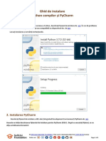 PythonPyCharmInstallationGuidelinesdocx PDF