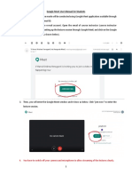 Google Meet Manual - Students PDF