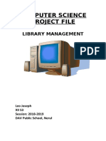 LIBRARY MANAGEMENT SYSTEM