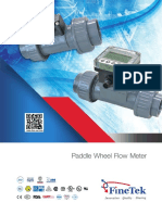 EPR Paddle Wheel Flow Meter - New