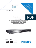 Philips DVDR 3595 H DVD HDD Recorder