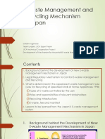 E Waste Management and Recycling Mechanism in Japan Sugimoto San PDF