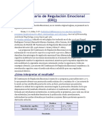 MANUAL Cuestionario de Regulación Emocional