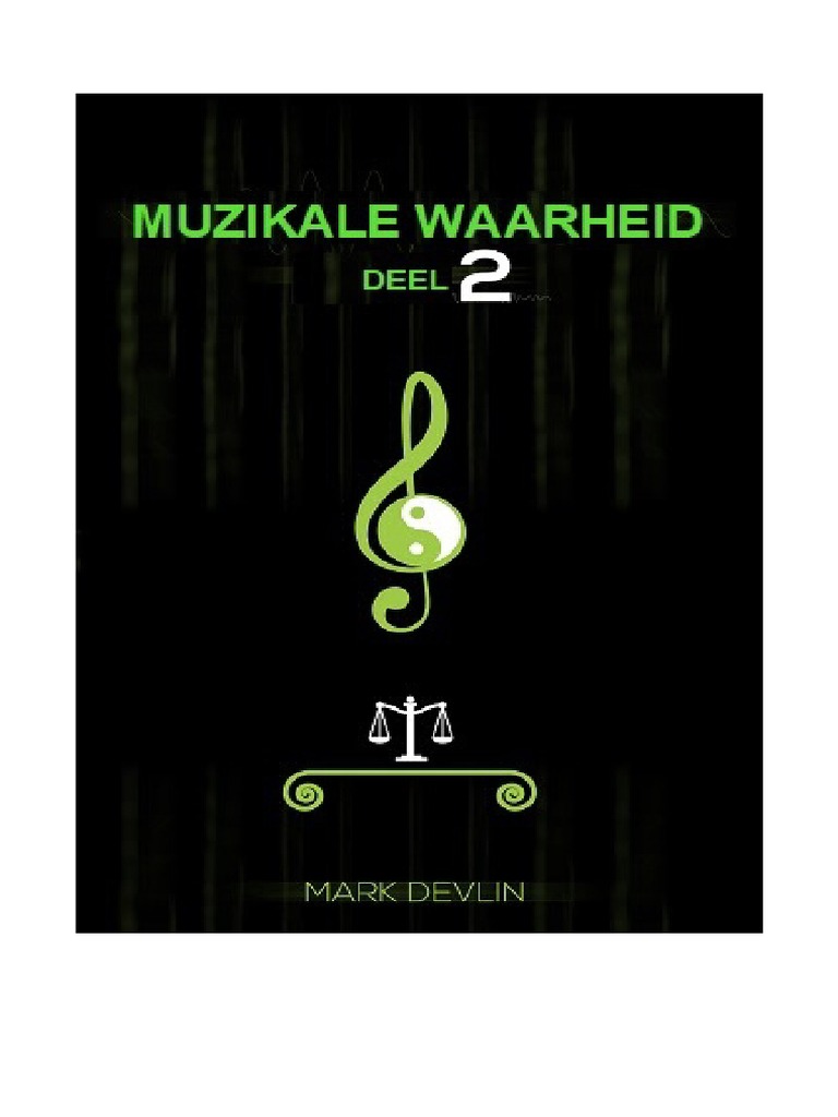 Muzikale Waarheid Deel2 Door Mark Devlin PDF PDF foto afbeelding