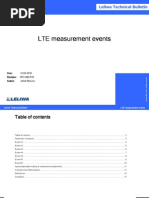 Lte Measurement Events