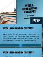 Information Management-Week-One