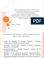26.04.2017-Dinamica Funcţională Dento-Parodontală