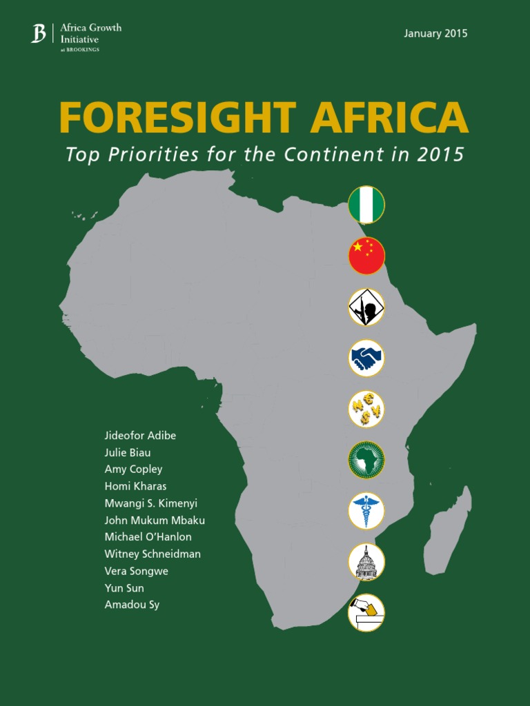 Foresight Africa Full Report Final Pdf Nigeria China