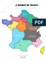 France Puzzle Des Regions