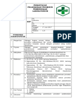 E.P. 8.1.2.3 spoPEMANTAUAN PELAKSANAAN PROSEDUR PEMERIKSAAN LABORATORIUM