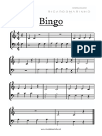 Bingo Piano Music