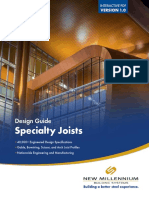 Specialty Joist Load Tables PDF