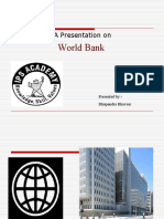 World Bank: A Presentation On