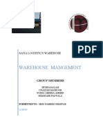 Sana Logistics Warehose