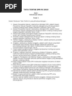 Download Tata Tertib Dpr Ri 2010 by Olviani Shahnara SN45415242 doc pdf