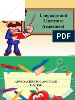 Approaches To Language Testing