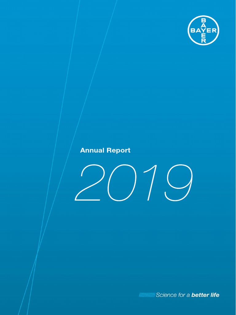 Bayer Ag Annual Report 2019 PDF PDF Financial Statement Board Of